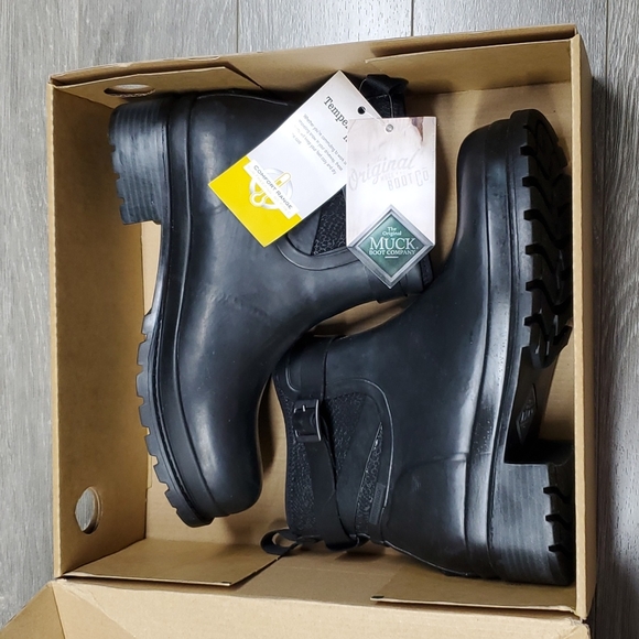 Muck Shoes - New Muck Boots Liberty Ankle Rubber Booties Size 10